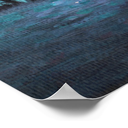 Chill Out Winter Sunset Poster (Hoek)