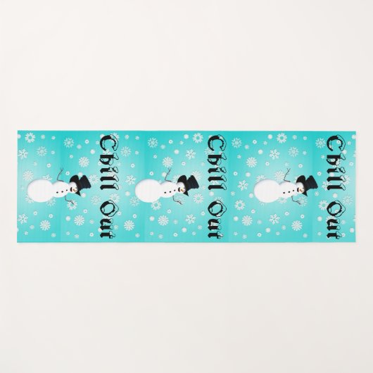 Chill Out Yoga Mat (Voorkant (horizontaal))