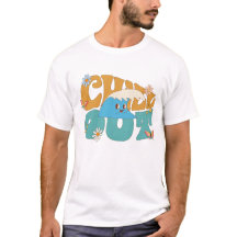 Chill Out Zomer Groovy T-shirt