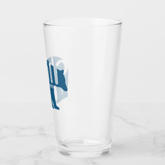 Chill Outdoor Beer Glas (Links)