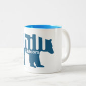 Chill Outdoor Beer Tweekleurige Koffiemok (Voorkant rechts)