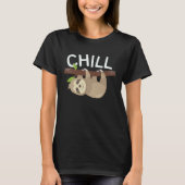 Chill Outfit Lazy Sloth  Relaxing T-shirt (Voorkant)