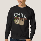 Chill Outfit Lazy Sloth  Relaxing Trui (Voorkant)
