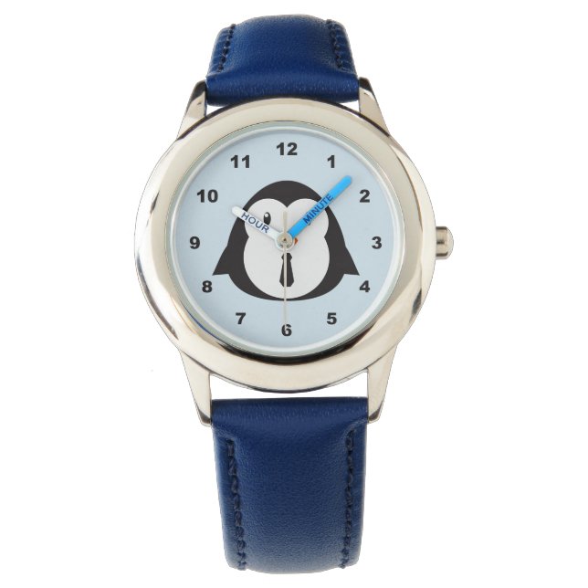 Chill Penguin Horloge (Voorkant)