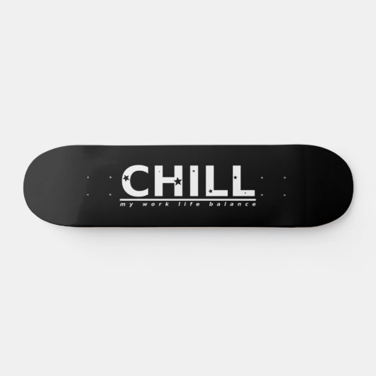 Chill Persoonlijk Skateboard (Horizontaal)