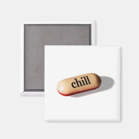 Chill pil magneet (Voorkant / Achterkant)