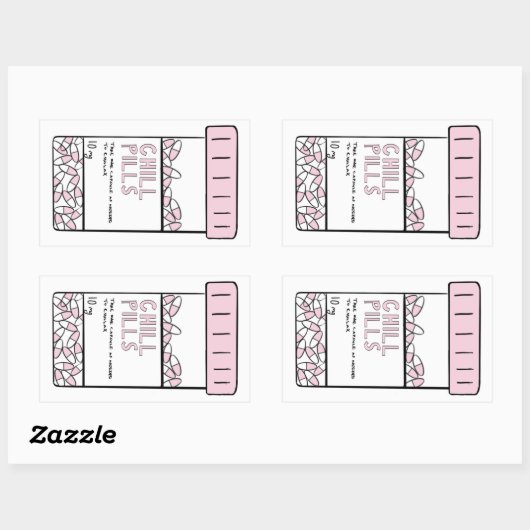 chill pil sticker (Vel)