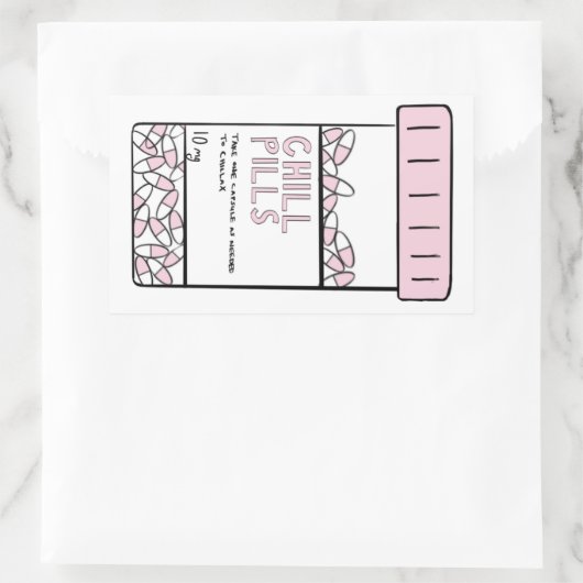 chill pil sticker (Tas)