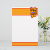 Chill Pill briefpapier, pas aan Briefpapier (Staand voorkant)