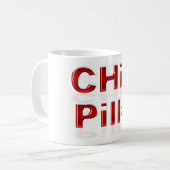 Chill Pill Funny PMS Koffiemok (Voorkant links)