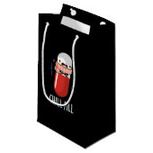 Chill Pill Grappig Bevriezen Medicijn Pun Klein Cadeauzakje (Voorkant Gekanteld)