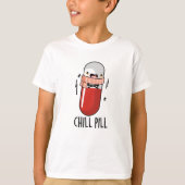 Chill Pill Grappig Bevriezen Medicijn Pun T-shirt (Voorkant)