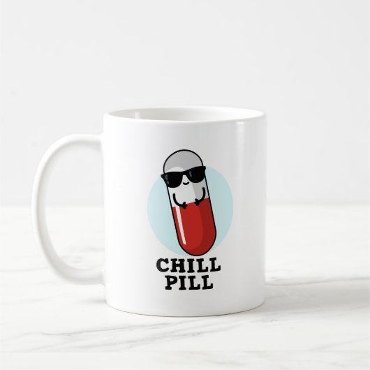 Chill Pill Koele Medicine Pun Koffiemok (Links)
