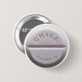 Chill Pill Ronde Button 5,7 Cm (Voorkant /achterkant)
