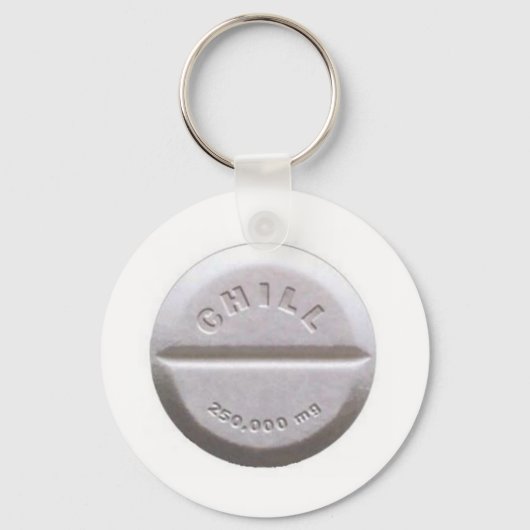 Chill Pill Sleutelhanger (Voorkant)