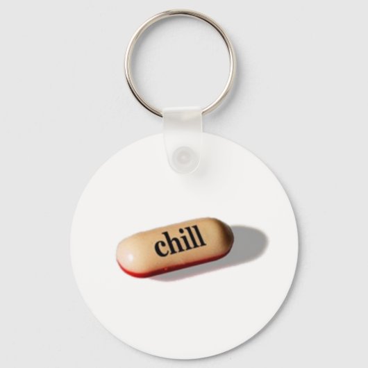 Chill Pill Sleutelhanger (Voorkant)