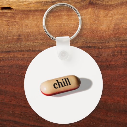 Chill Pill Sleutelhanger (Voorkant)