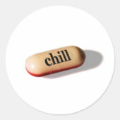 Chill Pill Sticker (Voorkant)