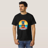 Chill Pineapple Summer Vibes Design, T-shirt (Voorkant volledig)