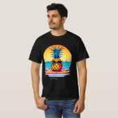 Chill Pineapple Summer Vibes Design, T-shirt (Voorkant volledig)