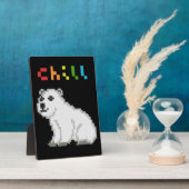 Chill Polar Beer Dierenvriend Fotoplaat (Zijkant)