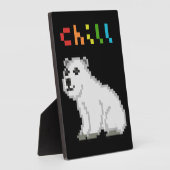Chill Polar Beer Dierenvriend Fotoplaat (Zijkant)