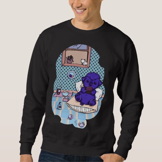 Chill Poodle Trui (Voorkant)