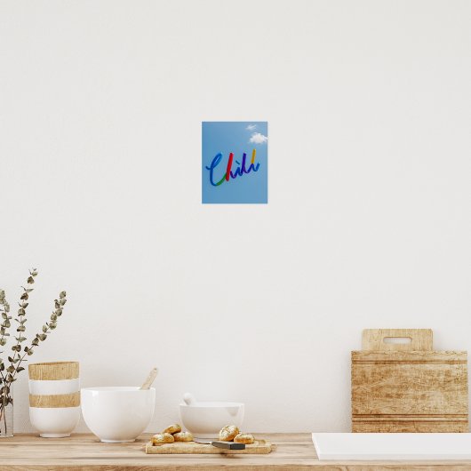 Chill Poster (Keuken)