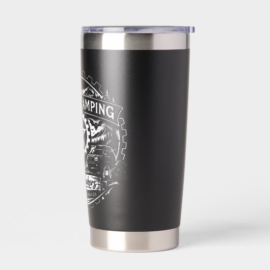 Chill Seekers Cryptid Camping Tumbler CSX Geïsoleerde Drinkbeker (Links)
