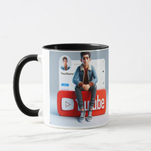 Chill & Sip: YouTube-editie Mok Social Media Logo