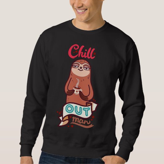 Chill Sloth 2 Trui (Voorkant)