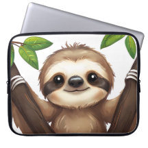 Chill Sloth Laptophoes – Schattigee Anti-Hustle Te