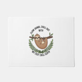 Chill Sloth, Verenigde Staten Animal Deurmat (Voorkant)