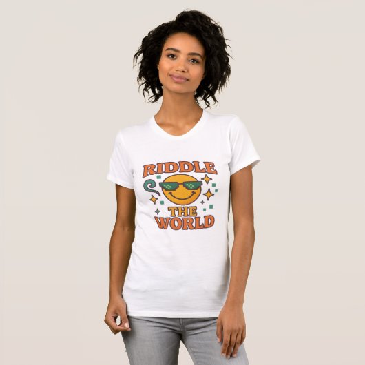 Chill Smiley Shades T-shirt (Voorkant volledig)