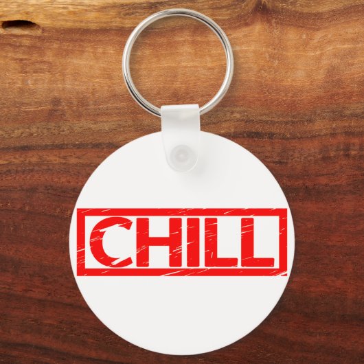 Chill Stamp Sleutelhanger (Achterkant)