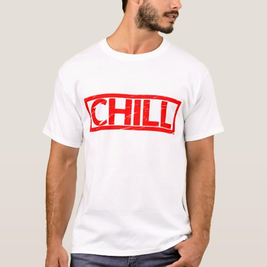 Chill Stamp T-shirt (Voorkant)
