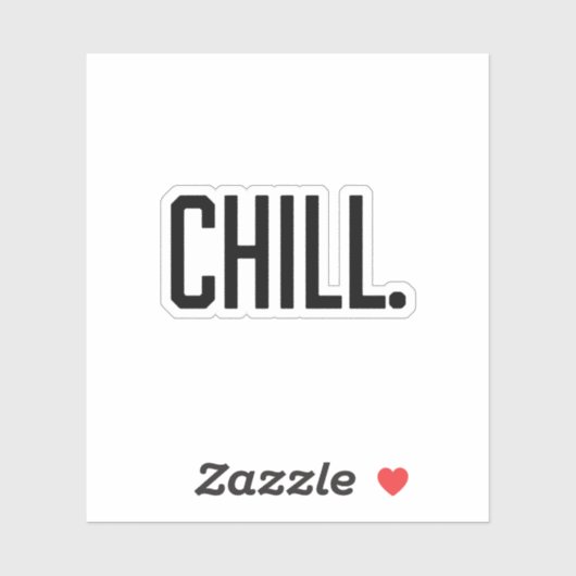Chill Sticker (Vel)