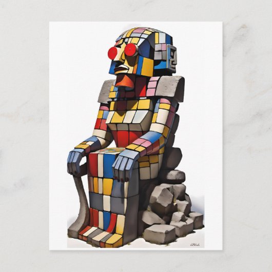 Chill Summer Briefkaart (Voorkant)