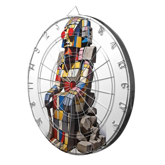 Chill Summer Dartbord (Voorkant Rechts)