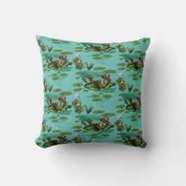 Chill Summer Frogs Kussen