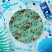 Chill Summer Frogs Papieren Bordje (Feest)