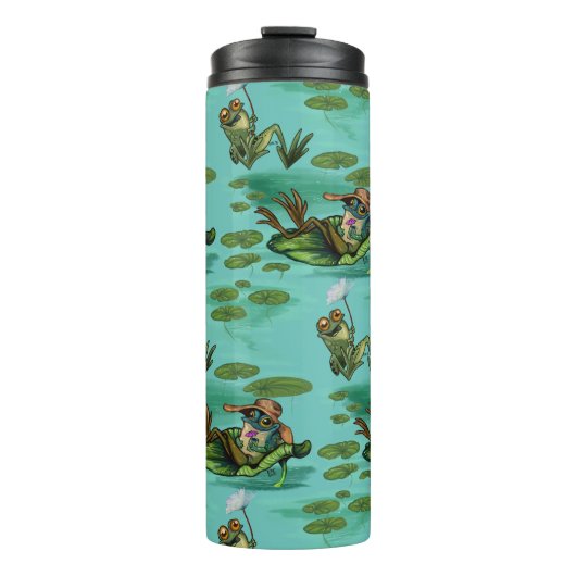 Chill Summer Frogs Thermosbeker (Voorkant)