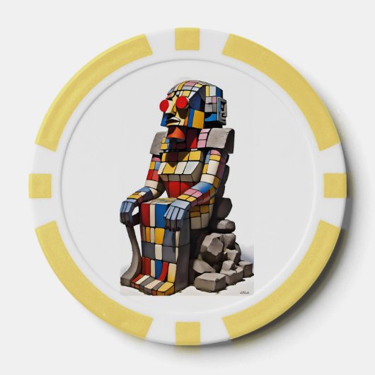 Chill Summer Poker Chips (Voorkant)