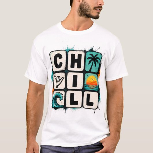 chill t-shirt (Voorkant)