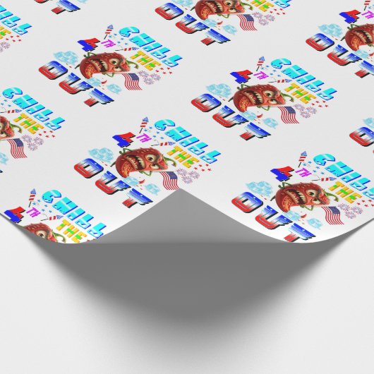 Chill The 4th Out Cadeaupapier (Hoek)