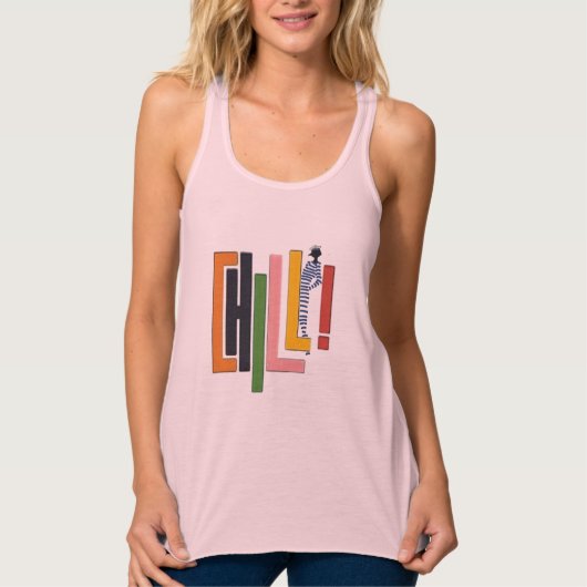 chill thee tanktop (Voorkant)