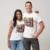 Chill Thrills Halloween Luiaard Oversized T-Shirt (Unisex)