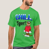 Chill Tiger T-shirt (Voorkant)