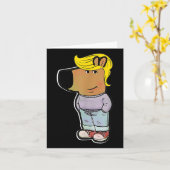 Chill Trump Meme Funny Chill Guys Meme Kaart (Gele Bloem)