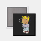 Chill Trump Meme Funny Chill Guys Meme Magneet (Voorkant / Achterkant)